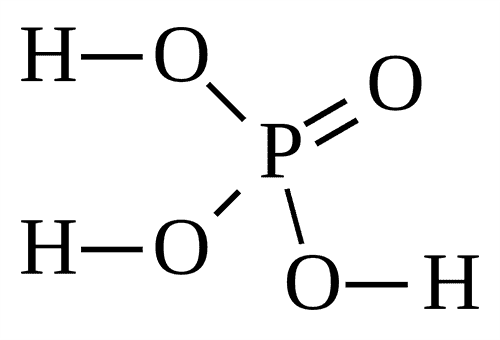 Formula di acido fosforico