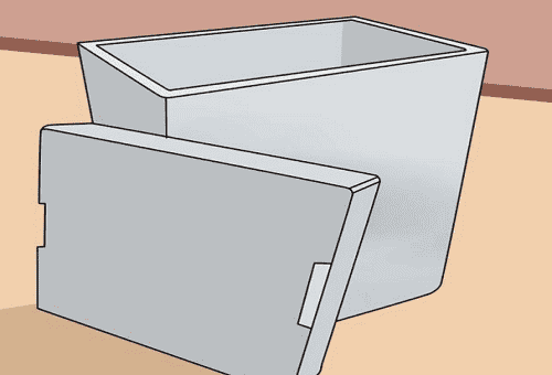 contenitore speciale per la conservazione del ghiaccio