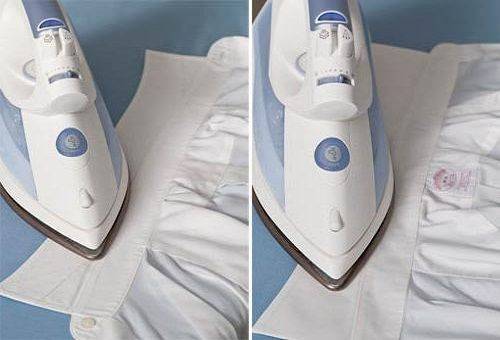 ironing shirts