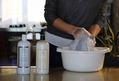 Hand wash cashmere