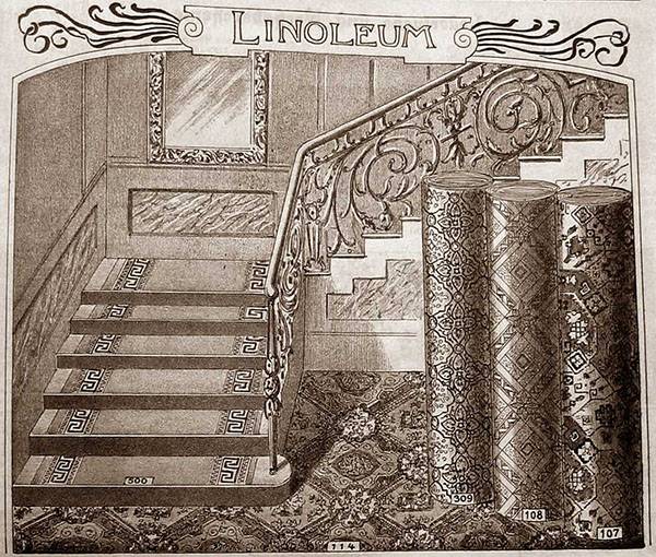 La storia del linoleum