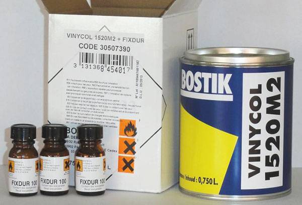 Colla Bostik per PVC