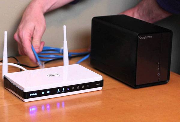 Router Wi-Fi nell'appartamento