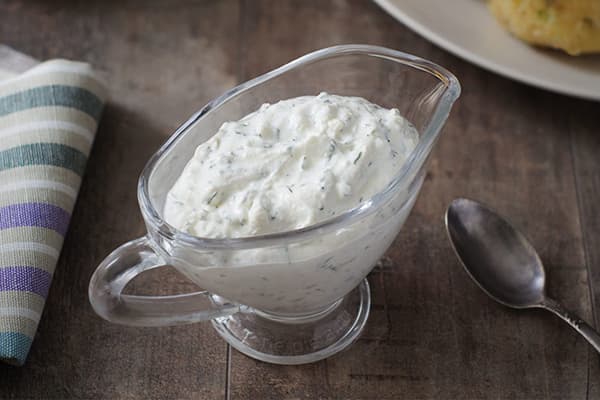 Salsa di ricotta alle erbe