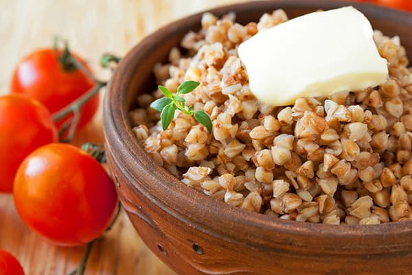 Porridge di grano saraceno sfuso