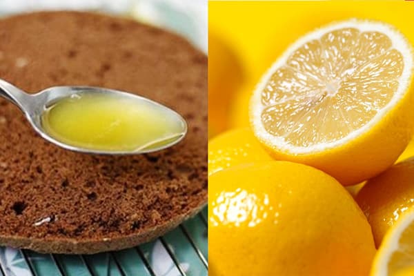 Sciroppo di limone per ammollo torte