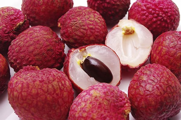 Frutto di litchi maturo