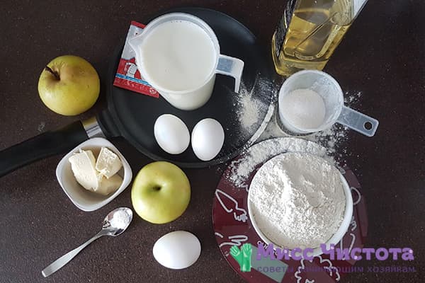 Ingredienti Pancake Di Mele