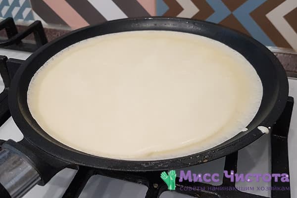 Pancake in una padella