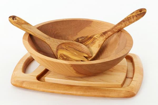 Utensili da cucina in legno