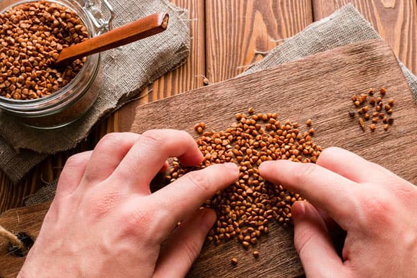 Preparare il grano saraceno per cucinare