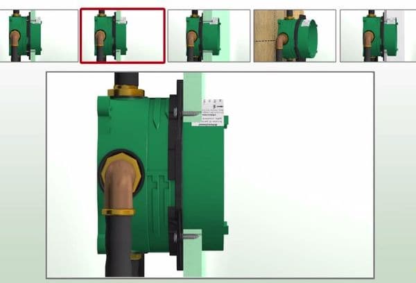 Miscelatore integrato Hansgrohe