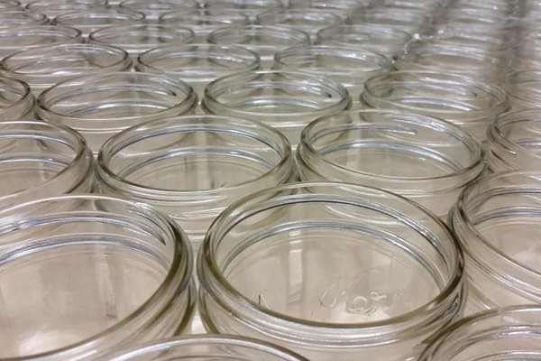 Glass jars