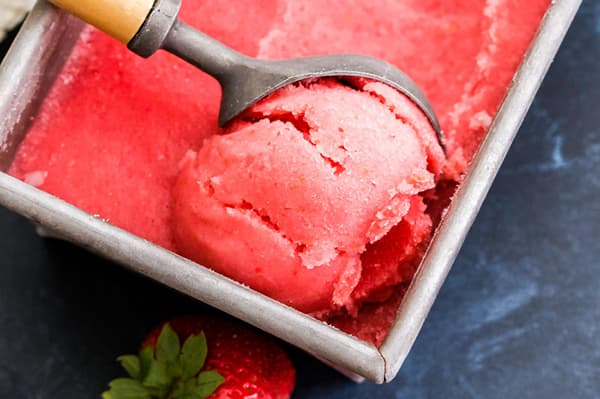 Sorbetto Alla Fragola