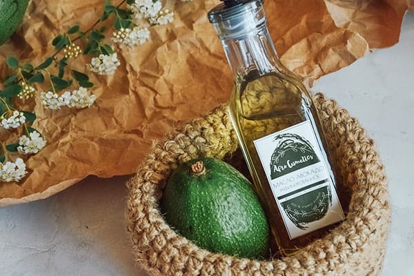 Olio di avocado non raffinato