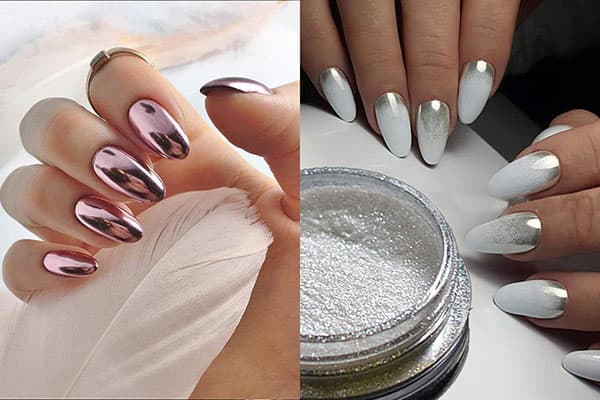 Sfregamento a specchio per manicure