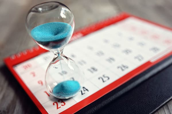 Clessidra e calendario